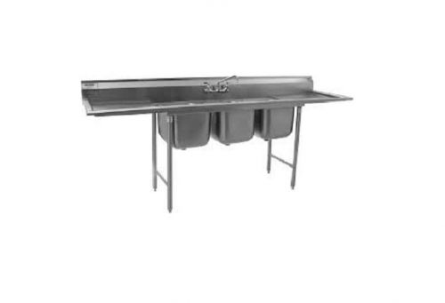 Eagle Group 414-24-3-24, Stainless Steel Commercial Compartment Sink with Three