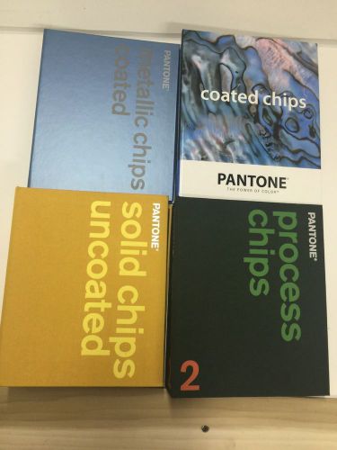 Pantone Solid Chips Coated/Uncoated, Metallic coated and Process Books