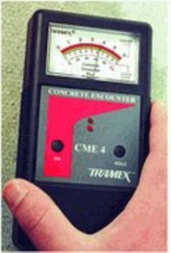 Tramex CME4 Tramex Non Destructive Concrete Moisture Meter Encounter 4, Range: