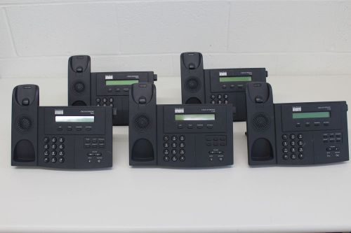 (Lot of 5) Cisco IP VoIP 7910 Series Desktop Phone With Stand CP-7910G