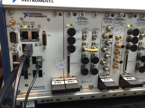 National Instruments NI PXIe-1075 PXIe-5644R 2790 5540 Wireless / GPS /RF System