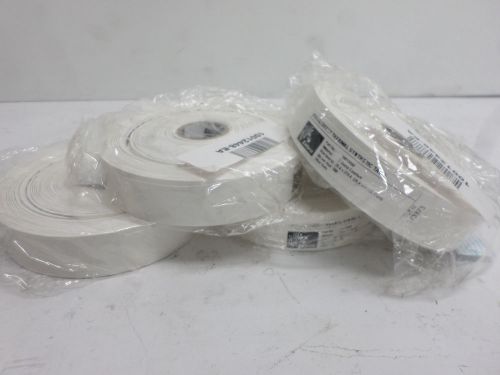 Lot of (4) zebra direct thermal synthetic tags (10012448)  - new for sale