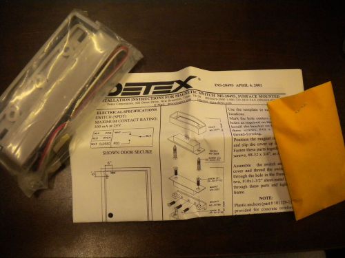 DETEX MS-2049S MAGNETIC SWITCH SURFACE MOUNT - NEW