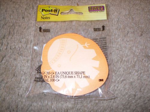 Post-It Super Sticky Notes Monster, 100 Notes 2.9&#034; x 2.8&#034; New!!!