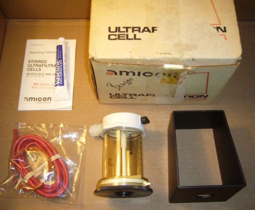 Millipore amicon 8200 stirred ultrafiltration cell 200ml &amp; 10 diaflo 62mm filter for sale