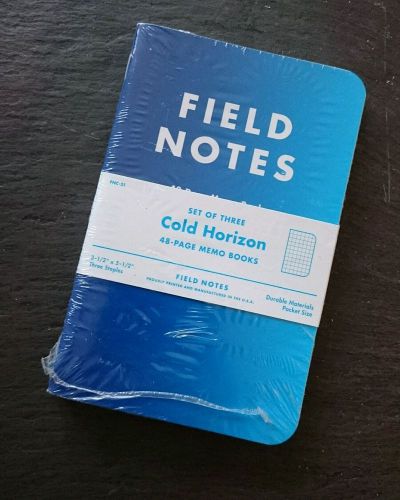 NEW Fields Notes Brand COLD HORIZON VERY RARE notebook
