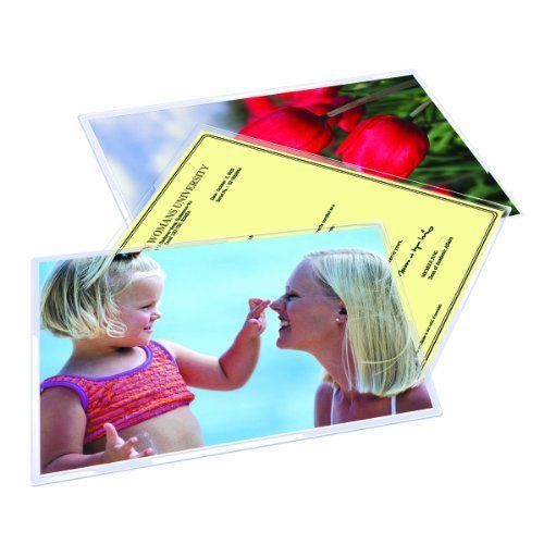 Royal Sovereign Heat Sealed Laminating Pouches 7 Mil Legal Size Clear Gloss 100