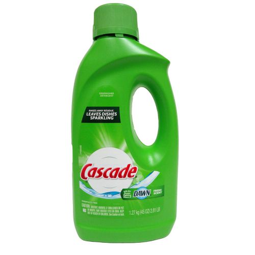 Cascade Gel Dishwasher Detergent, Fresh, 45 oz