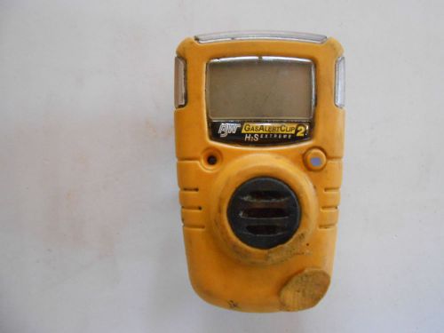 Bw gasalert 2 clip extreme gas monitor for o2 co2 h2s so2 for sale