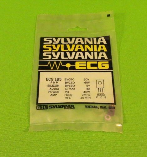Sylvania ECG-185 Transistor (NOS)