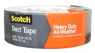 DUCT TAPE,1.88&#034;X45YD ALL WHTHR