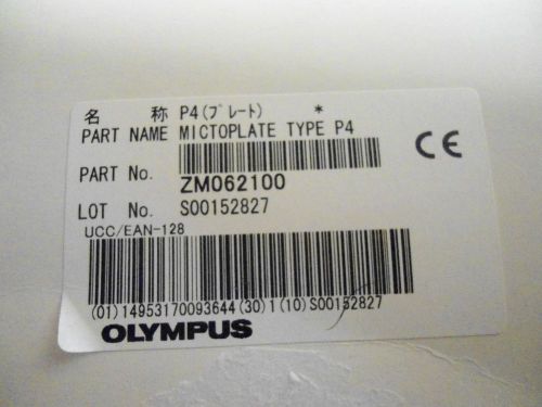 Olympus Mictoplate MicroplateType P4 ZM062100
