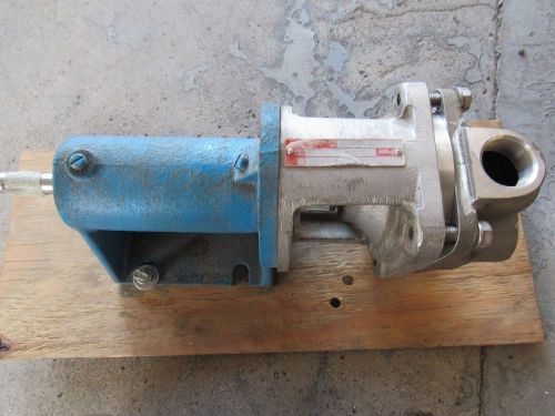 Burks condensate turbine boiler feed pump et7m  5/8&#034; shaft  base mount for sale