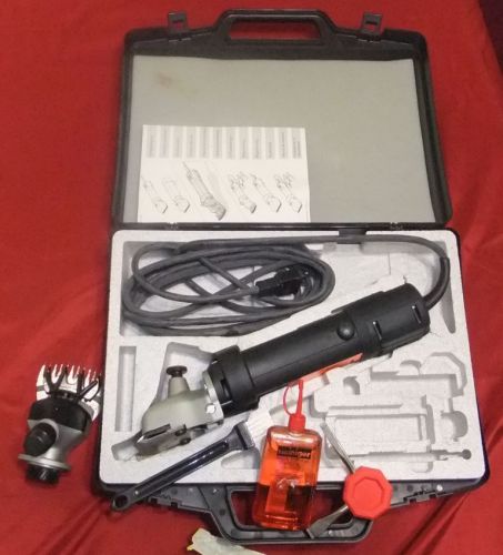 Complete heiniger xtra clipper set with additional shear head for sale