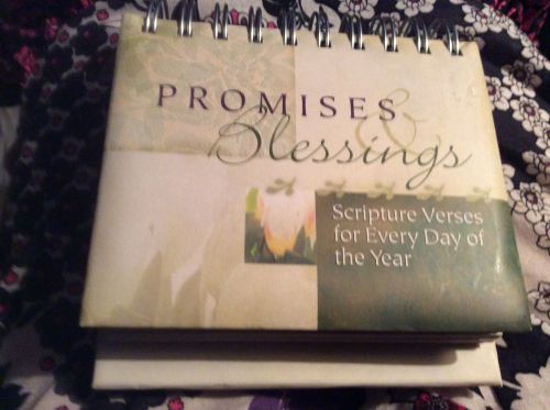 New DaySpring Promises &amp; Blessings Perpetual Calendar Scripture Verses