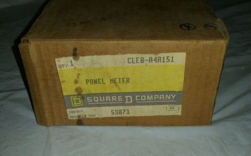 *LOT OF 2* Square D Panel Meter CLE8-A4A151