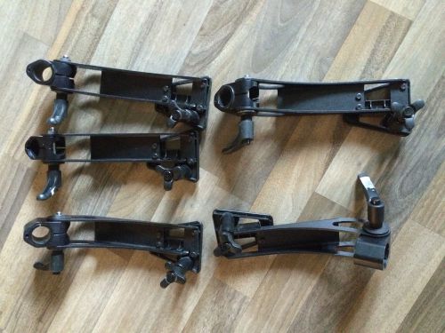 Lot of 5 Leica GHT26 &amp; GHT50 holder assemblies