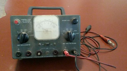 OLD WORKING Heathkit Vintage Volt Meter heath kit company EK-1 multi-meter ohms