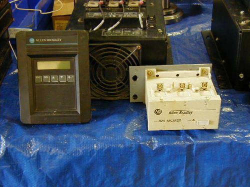 Allen bradley motor soft starter 97amp continuous for sale