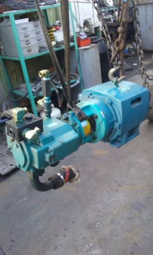 ELECTRIC MOTOR HYDRAULIC PUMP TECO 20 HP 1755 RPM MOTOR