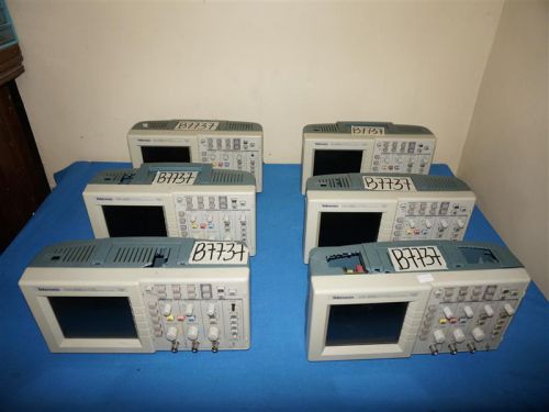 Lot 6pcs Tektronix TDS2002 60 MHz 1 GS/s 2-CH Digital Storage Oscilloscope
