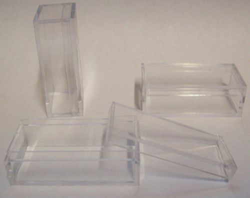2&#034; X 1&#034; X 3/4&#034; Hard Plastic Clear Display Cases X50