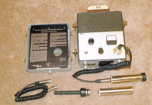 H/P Delcon Ultrasonic Translator Detector  #4918A (Untested)
