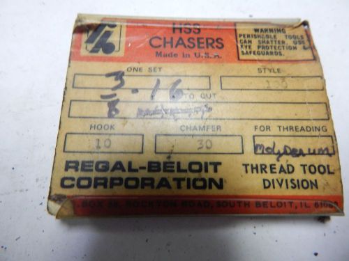 Regal-Beloit  3/8&#034;-16  Style 100 Set of 4 Thread Chasers