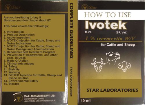 HOW TO USE IVOTEK IVERMECTIN 1%-50ml- IVOMEC-CONTACT US BEFORE ORDER