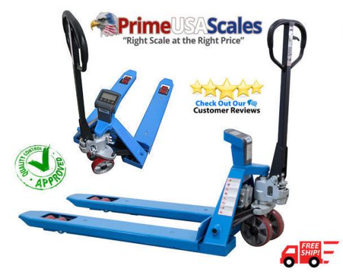 Pallet Jack Scale 5,000 lb Pallet Truck Scale Floor Scale Shipping