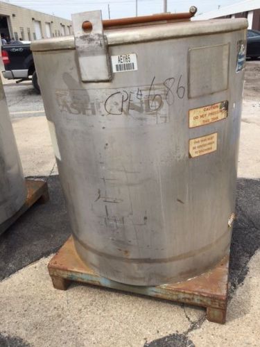 330 GALLON STAINLESS STEEL TANK TOTE MADE BY METALCRAFT TRANSTORE CPE# 686
