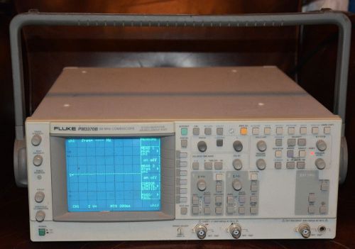 Fluke PM3370B 60MHz 2Ch Digital and Analog Oscilloscope Combiscope