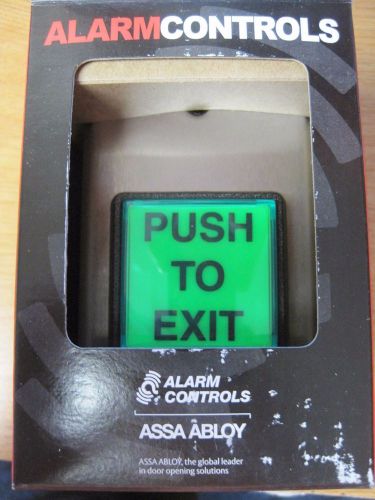 Alarm controls model ts-2-2 exit push button for sale