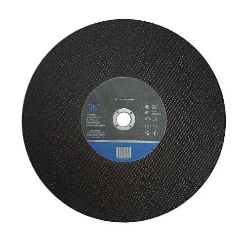 25pc cut off abrasive wheels 14&#034; x 5/32&#034; 1&#034; metal steel stainless cutting steel for sale