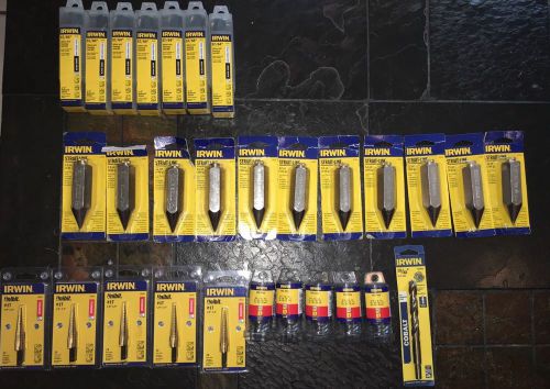 29 piece tool drill bit lot irwin new!!! great deal!!! for sale