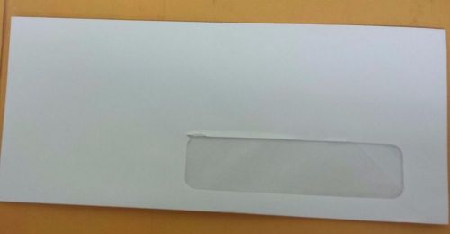 #10 Right Hand Window Envelope - 24# White (4 1/8 x 9 1/2) Box of 10
