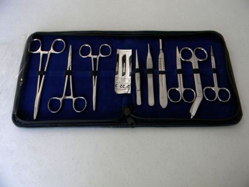 10 Pcs Minor Houshold Student Surgery Surgical Instruments Kit