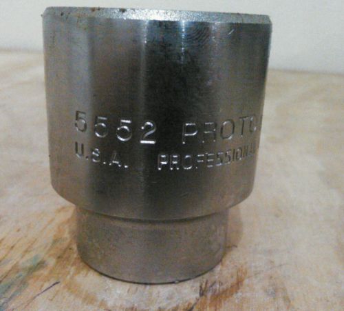 Proto 5552 - 3/4&#034; drive 1-5/8&#034; 12-point standard length hand socket for sale