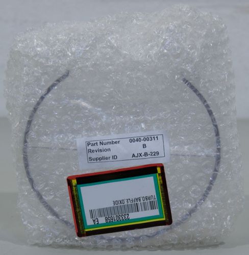 NEW AMAT/Applied Materials PN: 0040-00311 Turbo Port Baffle Oxide 8330/8310/8300