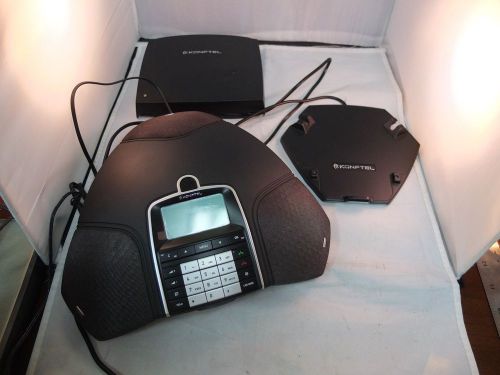 Konftel 300W Wireless Conference Phone with Charging Station Dock MINT!!