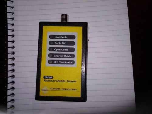 D220 Thinnet Cable Tester - Darkstar Technologies