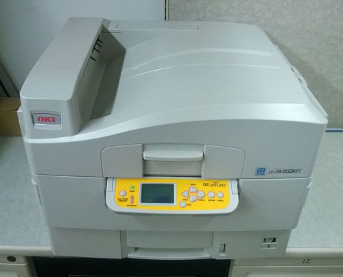 Oki pro920wt digital color printer (&lt;600 total prints made)  great condition for sale