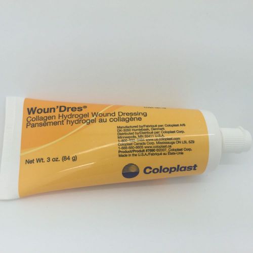 12 pack coloplast woun&#039;dres collagen hydrogel wound dressing 3oz 7690 exp 7/2017 for sale