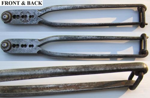Vintage Klein Lineman&#039;s Crimping Tool Pliers