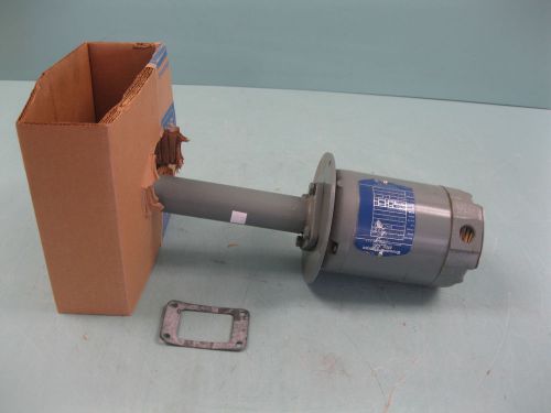 Baldor brown &amp; sharpe kl3325 xh25 rotary gear pump .13 hp 3-phase new g1 (1988) for sale