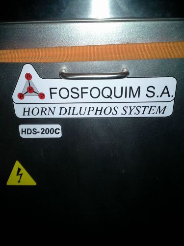 FOSFOQUIM Horn Diluphos System.( fumigation system)  full setup gen, trailer etc