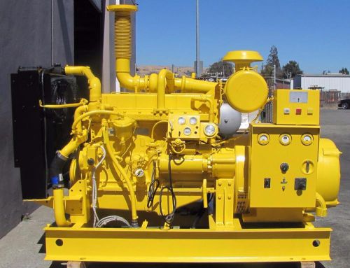 Lima 70 KW Generator Allis Chalmers Diesel Engine