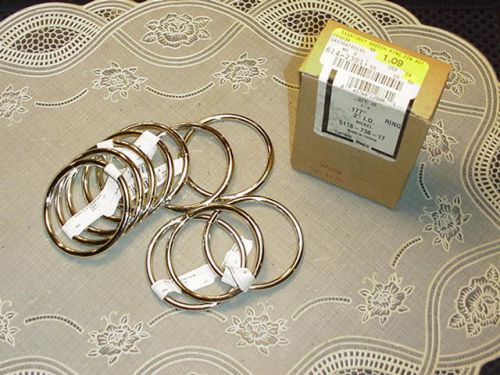 Box of Ten (10) Breech Rings 2 Inch Nickle Coated 5118-738-17 / 614-2301 NEW!