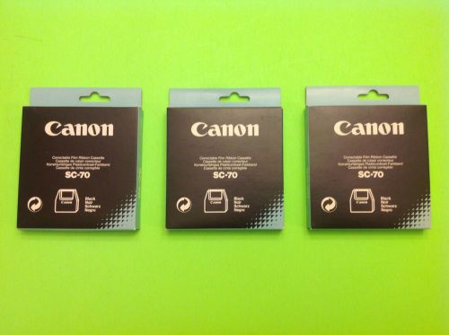 Canon Sc-70 Correctable Film Ribbon Cassette Set