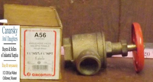 1 new giacomini a56 angle fire hose valve ***make offer*** for sale